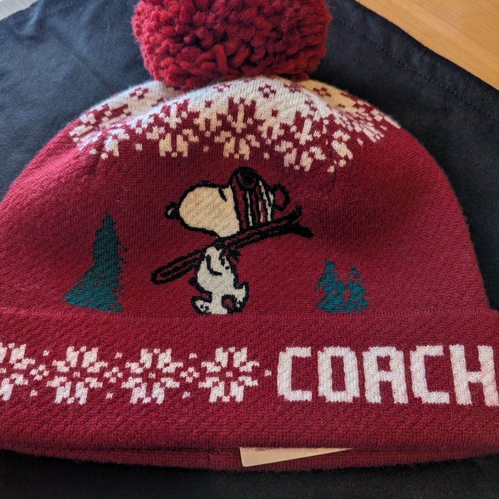Coach X Peanuts Snoopy Limited Edition Beanie - Picture 5 of 7